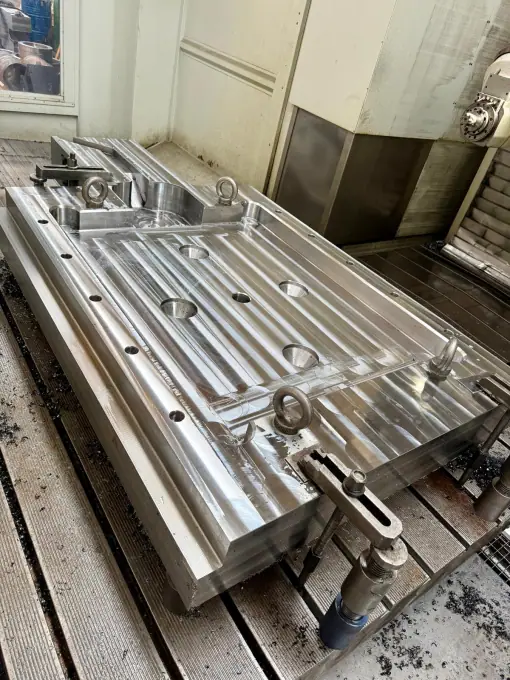 Particolare metallico fresato